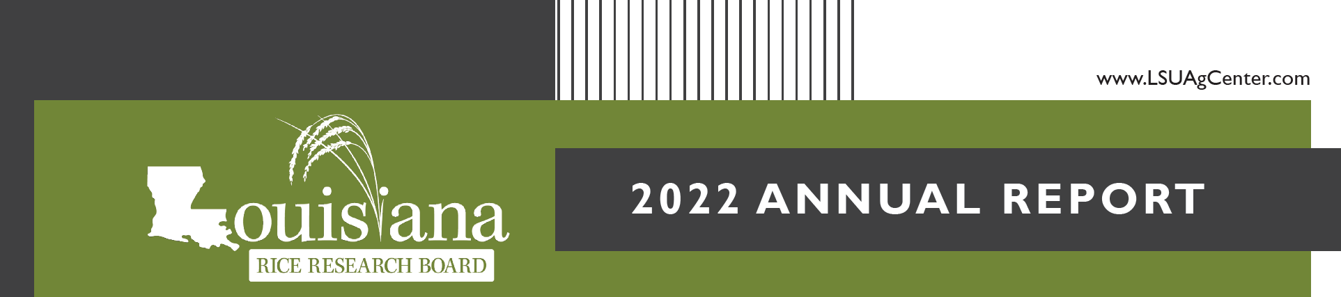 Louisiana Rice Research Board Annual Report 2022